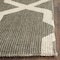 Safavieh 4 x 6 ft. Cedar Brook Hand Loomed Small Rectangular Area Rug, Grey and Ivory CDR233D-4 - alternate 2